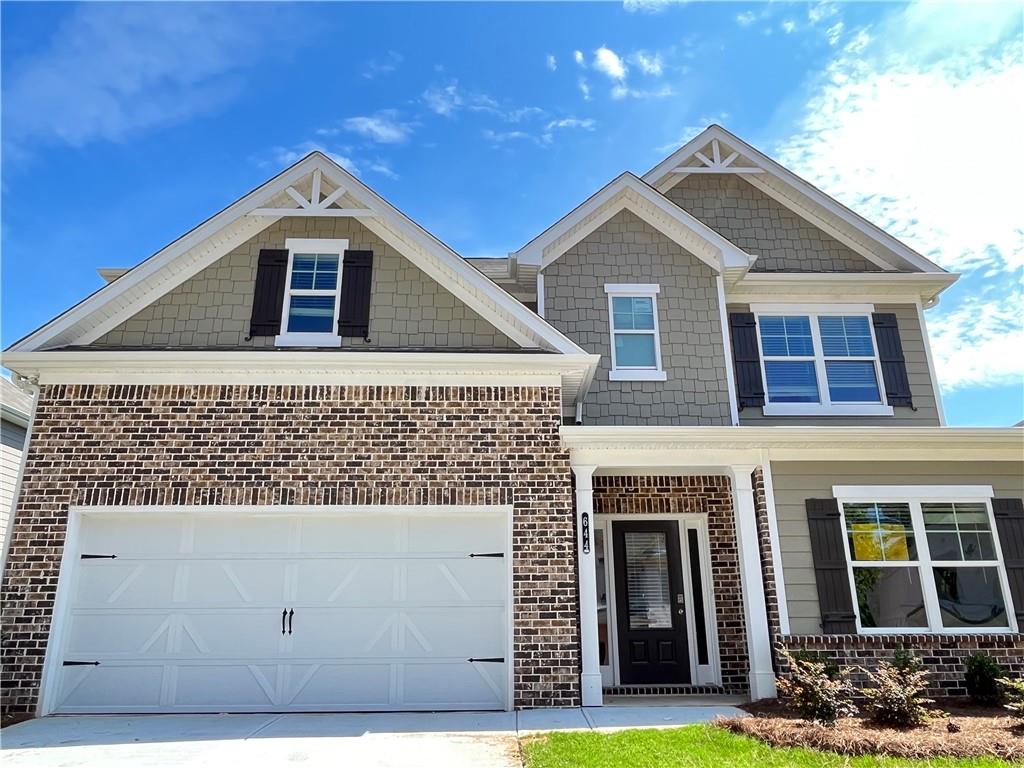 new construction home in Grayson, GA at Clark Lake Village 