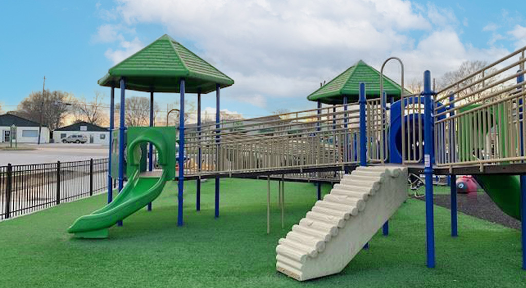 Community amenities in new neighborhood