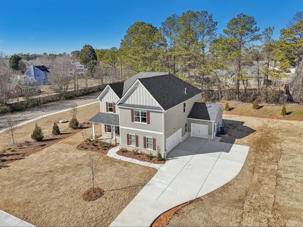 Exterior of a new Direct Residential Communities home in Metro Atlanta