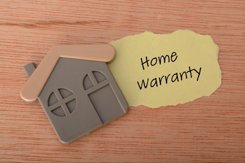 image showing a home icon with the words 'Home Warranty' ©Teacher Photo